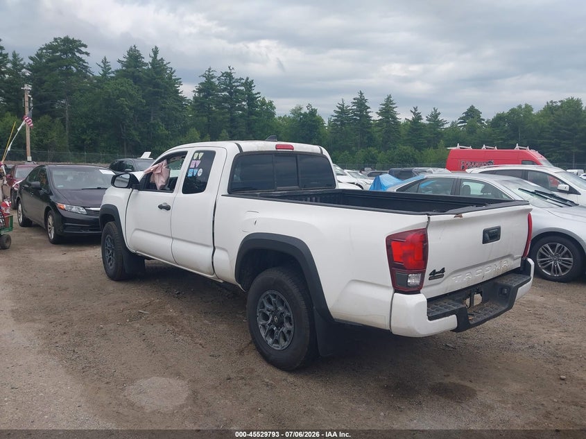 2020 Toyota Tacoma VIN 5TFSX5EN0LX071412 IAAI salvage auction — FRONT END, Salvage (Massachusetts), sold $3,300 on 2026-07-29 (photo 3)