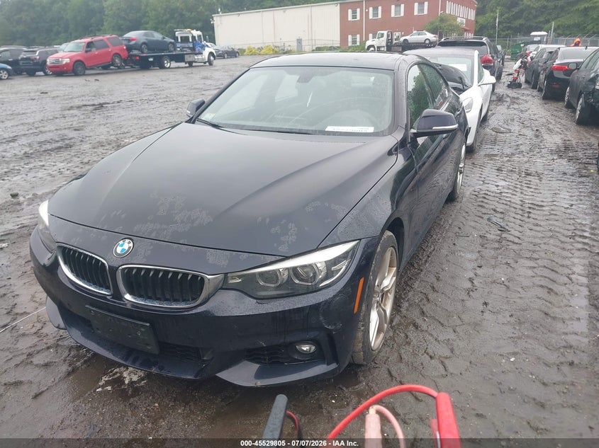 2018 BMW 4er VIN WBA4J7C52JBB98598 IAAI salvage auction — ENGINE DAMAGE, Salvage (Massachusetts), sold $7,300 on 2026-08-28 (photo 2)