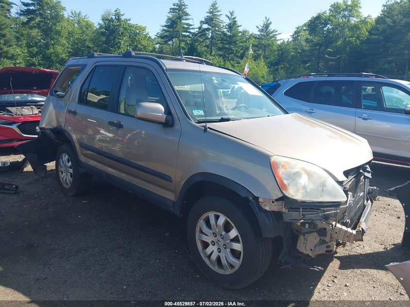 2005 Honda Cr-v VIN SHSRD78825U320713 IAAI salvage auction — FRONT & REAR, Clear (Massachusetts), sold $400 on 2026-07-17 (photo 1)