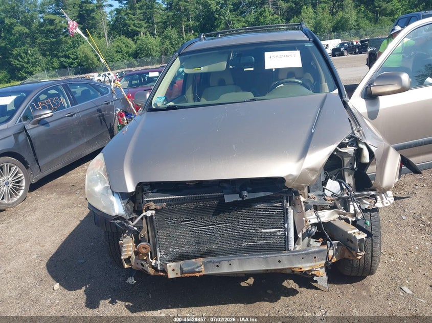 2005 Honda Cr-v VIN SHSRD78825U320713 IAAI salvage auction — FRONT & REAR, Clear (Massachusetts), sold $400 on 2026-07-17 (photo 6)