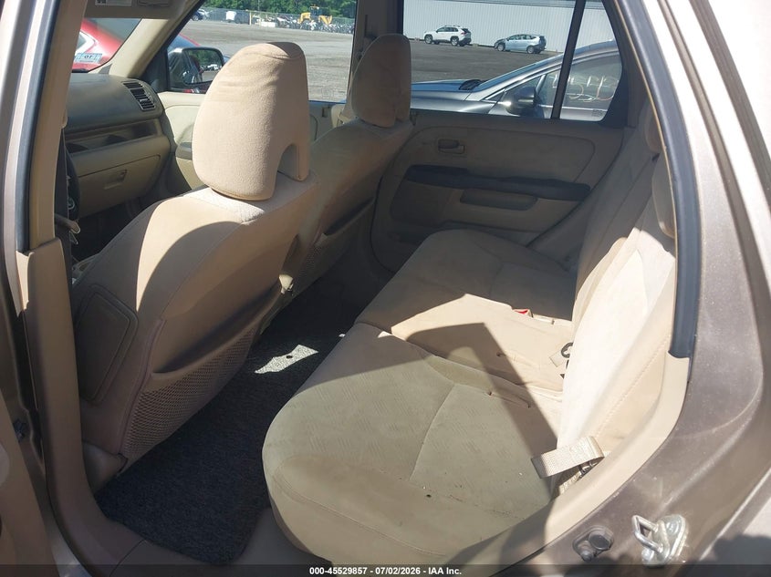 2005 Honda Cr-v VIN SHSRD78825U320713 IAAI salvage auction — FRONT & REAR, Clear (Massachusetts), sold $400 on 2026-07-17 (photo 8)