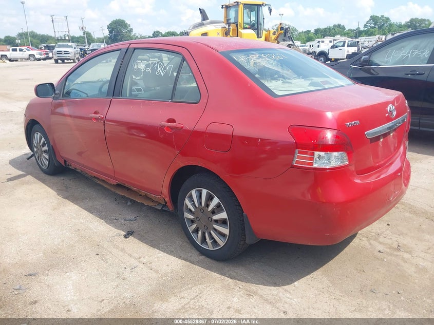 2007 Toyota Yaris VIN JTDBT923071158886 IAAI salvage auction — RIGHT REAR, Clear (Indiana), sold $25 on 2026-07-28 (photo 3)