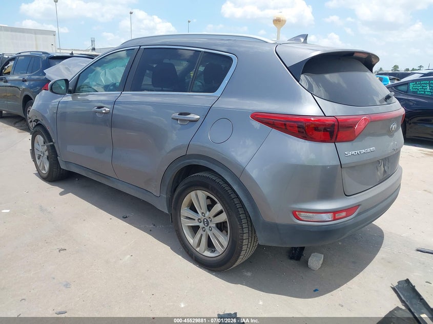 2017 Kia Sportage VIN KNDPM3AC8H7072189 IAAI salvage auction — FRONT END, Salvage (Texas), sold $1,800 on 2026-07-23 (photo 3)