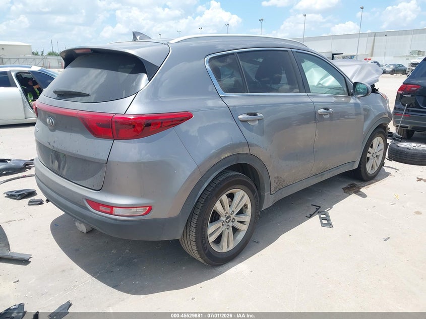 2017 Kia Sportage VIN KNDPM3AC8H7072189 IAAI salvage auction — FRONT END, Salvage (Texas), sold $1,800 on 2026-07-23 (photo 4)