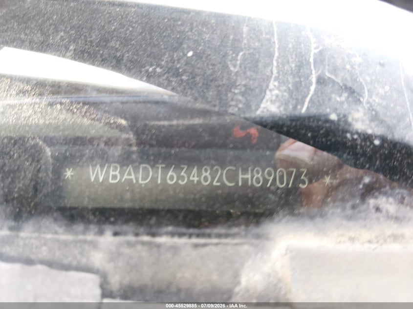 2002 BMW 5 series VIN WBADT63482CH89073 IAAI salvage auction — SIDE, Clear (Tennessee), sold $600 on 2026-08-12 (photo 9)