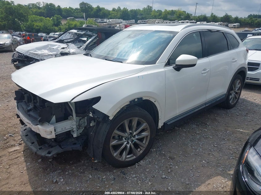 2018 Mazda Cx-9 VIN JM3TCADY4J0232362 IAAI salvage auction — FRONT END, Salvage Title, sold $825 on 2026-07-23 (photo 2)