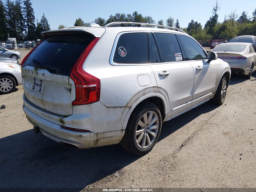 2016 Volvo Xc90 VIN YV4A22PK7G1064071 IAAI salvage auction — NORMAL WEAR, Clear (Washington), sold $3,100 on 2026-07-29 (photo 4)