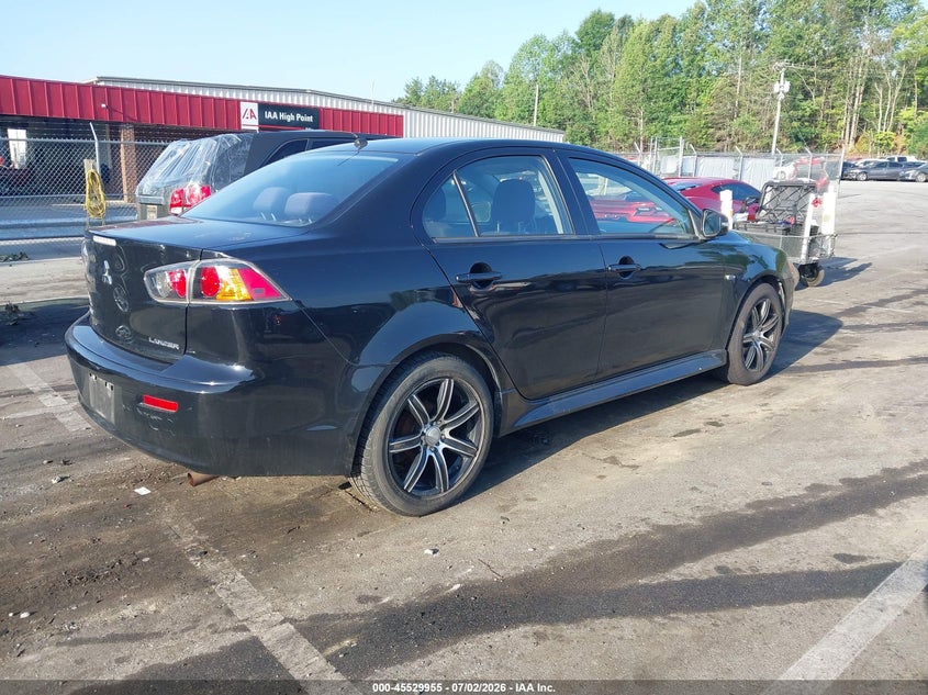 2015 Mitsubishi Lancer VIN JA32U2FUXFU017911 IAAI salvage auction — NORMAL WEAR, Clear (North Carolina), sold $850 on 2026-07-23 (photo 4)