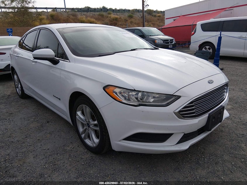 2018 Ford Fusion VIN 3FA6P0UU0JR209457 — IAAI salvage auction photo