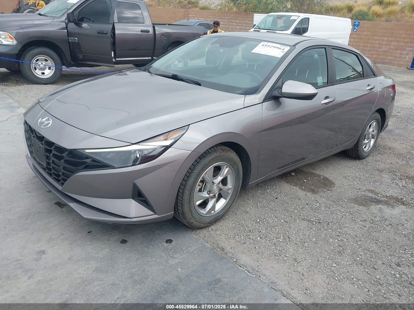2023 Hyundai Elantra VIN KMHLL4AGXPU556872 IAAI salvage auction — NORMAL WEAR, SF97 (California), sold $9,350 on 2026-08-25 (photo 2)