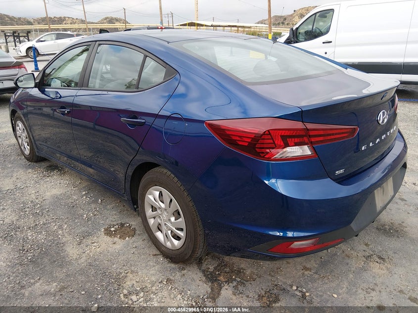 2020 Hyundai Elantra VIN 5NPD74LF0LH608984 IAAI salvage auction — RIGHT SIDE, SF97 (California), sold $11,350 on 2026-08-25 (photo 3)