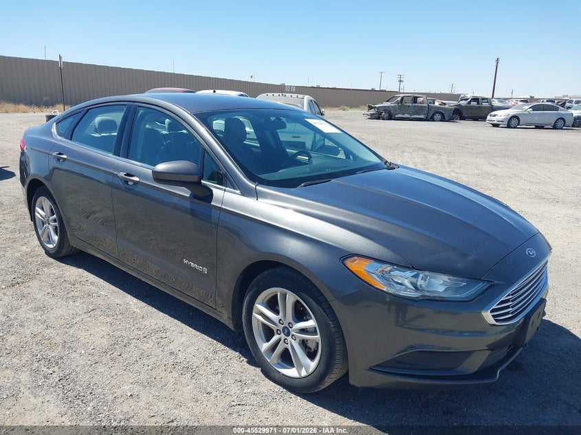 2018 Ford Fusion VIN 3FA6P0UU2JR278764 — IAAI salvage auction photo