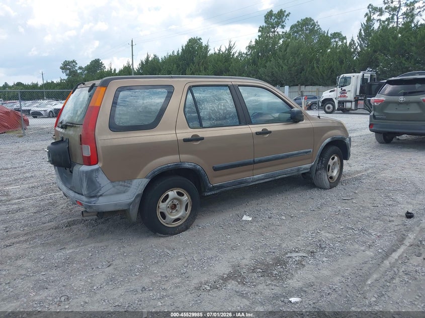 2002 Honda Cr-v VIN JHLRD68412C021692 IAAI salvage auction — NORMAL WEAR, Clear, sold $275 on 2026-07-23 (photo 4)
