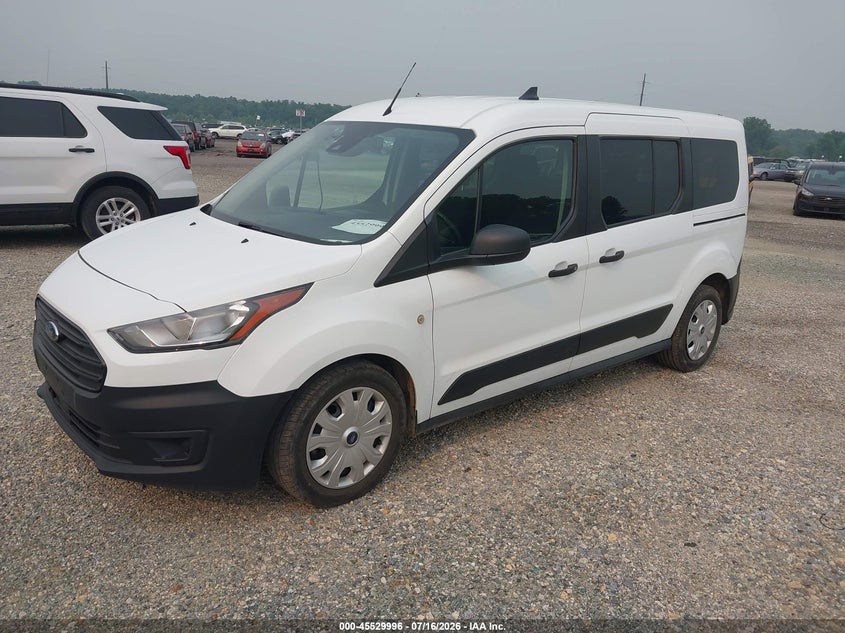 2021 Ford Transit connect VIN NM0GE9E27M1483966 IAAI salvage auction — NORMAL WEAR, Sf97 (Maryland), sold $14,075 on 2026-08-18 (photo 2)