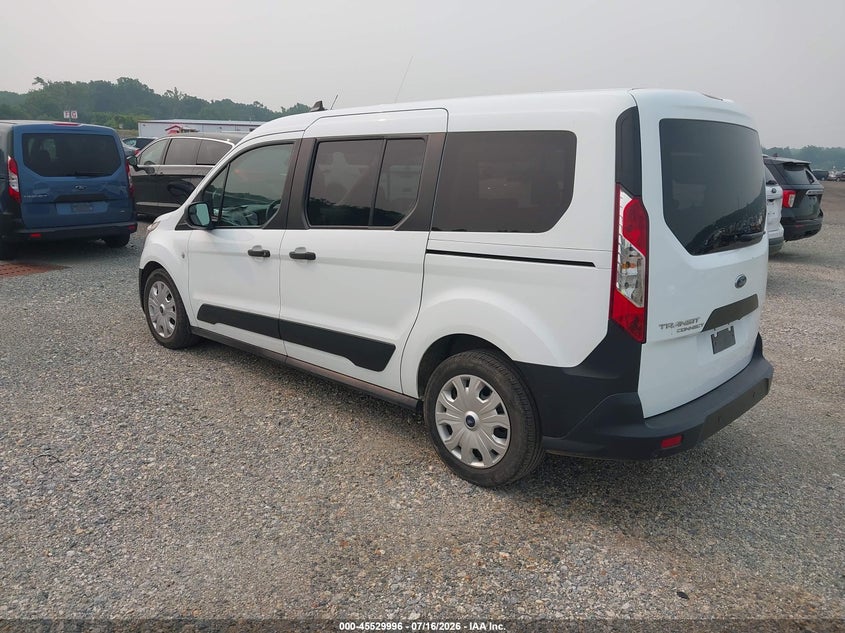 2021 Ford Transit connect VIN NM0GE9E27M1483966 IAAI salvage auction — NORMAL WEAR, Sf97 (Maryland), sold $14,075 on 2026-08-18 (photo 3)