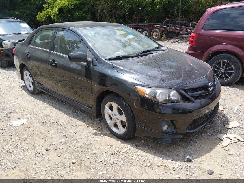 2012 Toyota Corolla VIN 5YFBU4EE8CP038983 IAAI salvage auction — NORMAL WEAR, Clear (Tennessee), sold $2,850 on 2026-07-16 (photo 1)