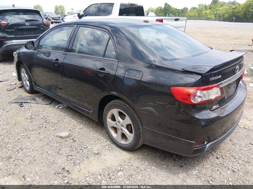 2012 Toyota Corolla VIN 5YFBU4EE8CP038983 IAAI salvage auction — NORMAL WEAR, Clear (Tennessee), sold $2,850 on 2026-07-16 (photo 3)