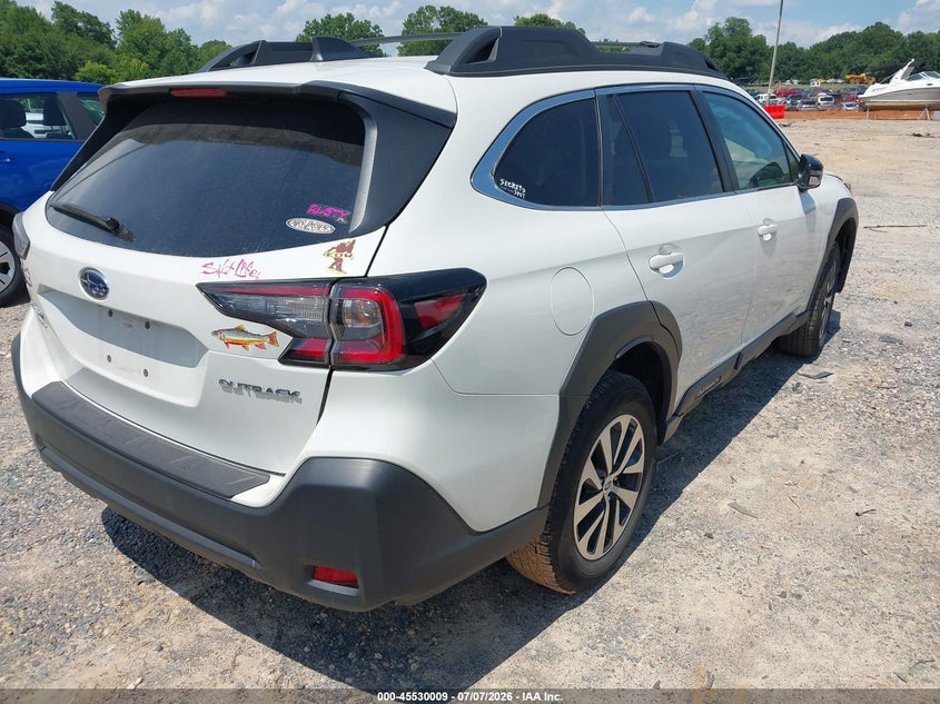 2025 Subaru Outback VIN 4S4BTACC4S3287903 IAAI salvage auction — FRONT END, Salvage Title, sold $8,200 on 2026-07-30 (photo 4)