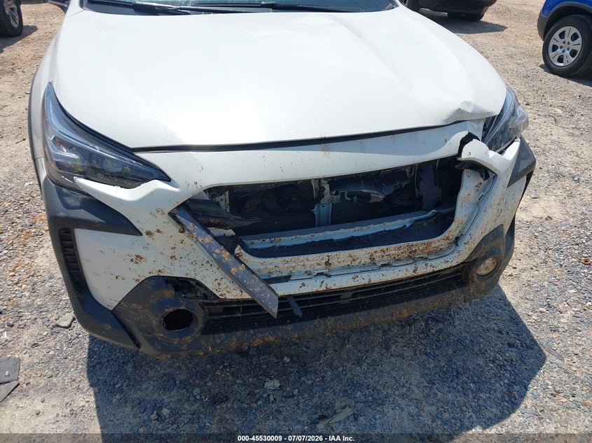 2025 Subaru Outback VIN 4S4BTACC4S3287903 IAAI salvage auction — FRONT END, Salvage Title, sold $8,200 on 2026-07-30 (photo 6)