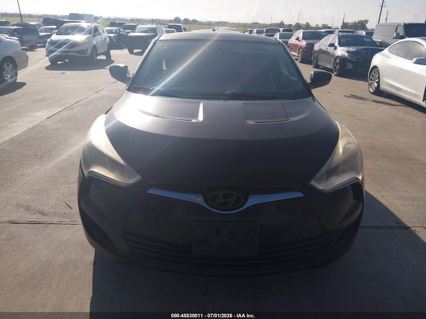 2013 Hyundai Veloster VIN KMHTC6AD6DU145059 IAAI salvage auction — NORMAL WEAR, Original (Texas), sold $25 on 2026-07-10 (photo 6)
