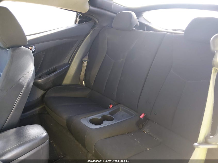 2013 Hyundai Veloster VIN KMHTC6AD6DU145059 IAAI salvage auction — NORMAL WEAR, Original (Texas), sold $25 on 2026-07-10 (photo 8)