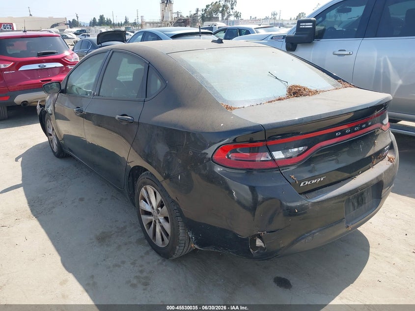2014 Dodge Dart VIN 1C3CDFBB2ED673332 IAAI salvage auction — NORMAL WEAR, Clear-Dealer Only (Ohio), sold $375 on 2026-08-09 (photo 3)