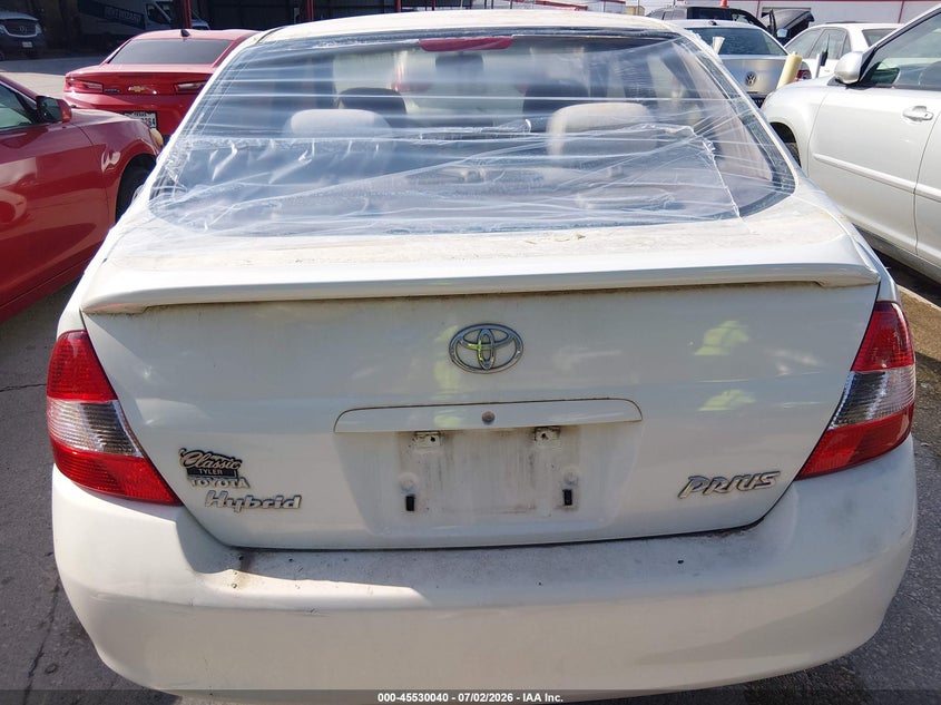 2003 Toyota Prius VIN JT2BK18U430085180 IAAI salvage auction — NORMAL WEAR, Original (Texas), sold $275 on 2026-07-29 (photo 6)