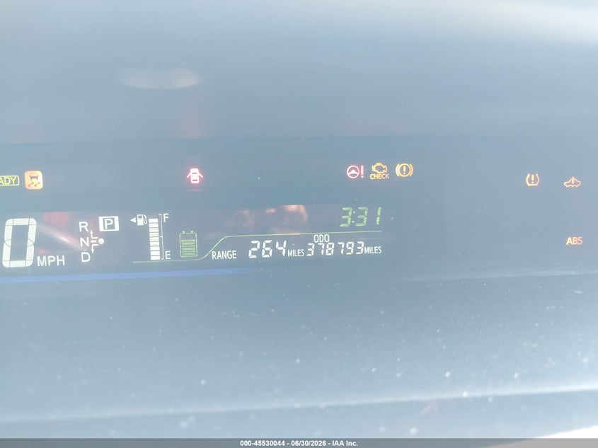 2012 Toyota Prius v VIN JTDZN3EU1C3182414 IAAI salvage auction — NORMAL WEAR, Clear (Virginia), sold $825 on 2026-07-29 (photo 7)