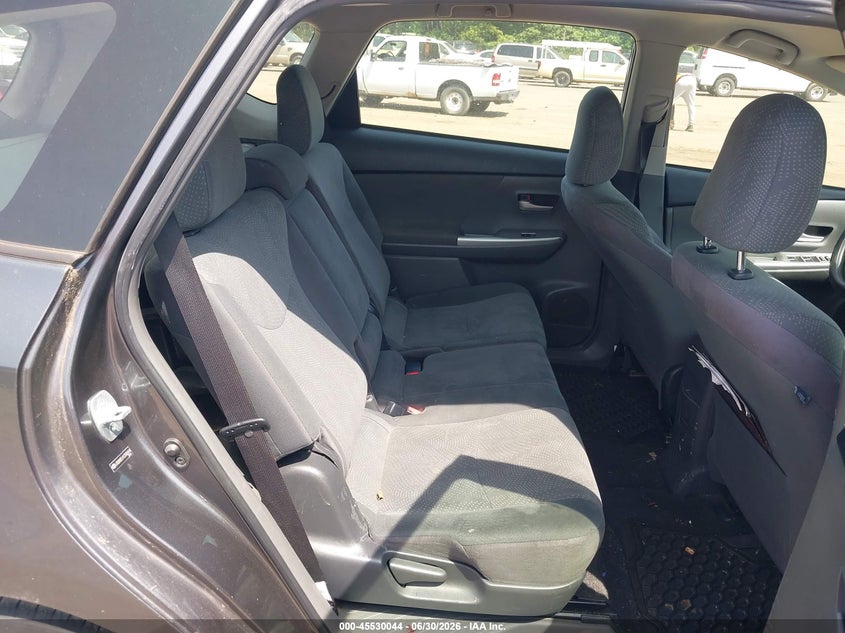 2012 Toyota Prius v VIN JTDZN3EU1C3182414 IAAI salvage auction — NORMAL WEAR, Clear (Virginia), sold $825 on 2026-07-29 (photo 8)