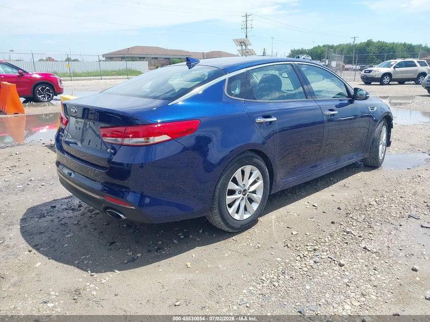2017 Kia Optima VIN 5XXGU4L38HG154322 IAAI salvage auction — FRONT END, Junk Bill Of Sale Mv2459 (Wisconsin), sold $425 on 2026-07-30 (photo 4)
