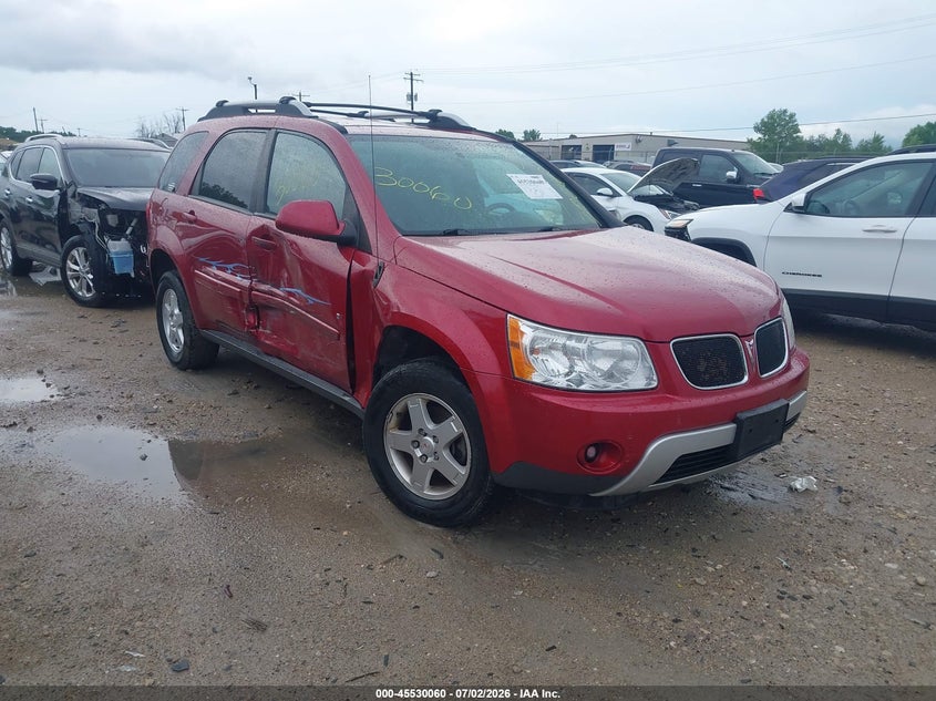 2006 Pontiac Torrent VIN 2CKDL63F966138026 IAAI salvage auction — RIGHT SIDE, Junk Bill Of Sale Mv2459 (Wisconsin), sold $175 on 2026-07-23 (photo 1)