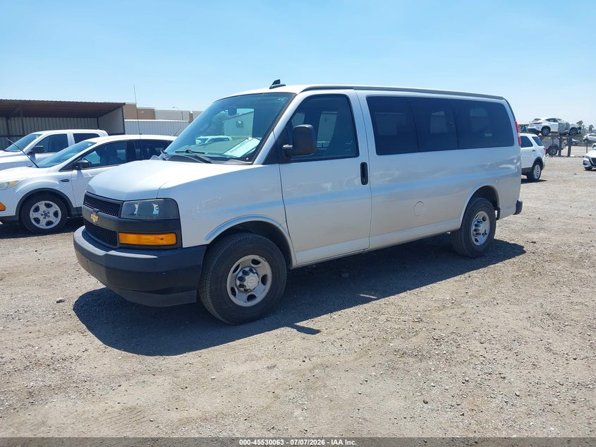 2019 Chevrolet Express 2500 VIN 1GAWGEFG1K1287880 IAAI salvage auction — REAR END, SF97 (California), sold $18,225 on 2026-08-25 (photo 2)