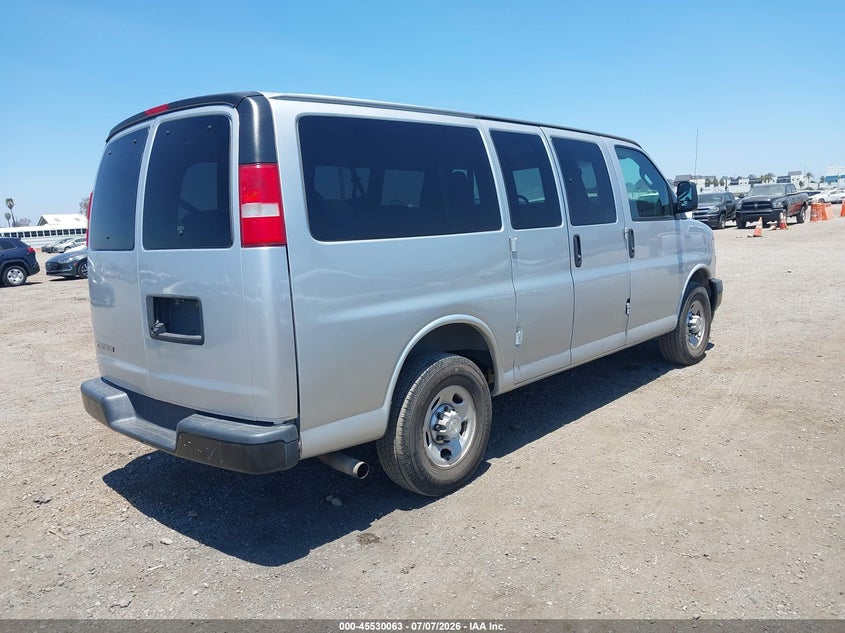 2019 Chevrolet Express 2500 VIN 1GAWGEFG1K1287880 IAAI salvage auction — REAR END, SF97 (California), sold $18,225 on 2026-08-25 (photo 4)