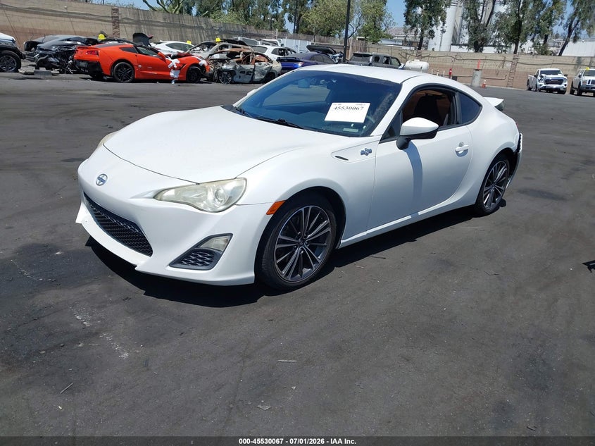 2013 Scion Fr-s VIN JF1ZNAA18D2734827 IAAI salvage auction — REAR END, Salvage Title, sold $2,200 on 2026-07-16 (photo 2)