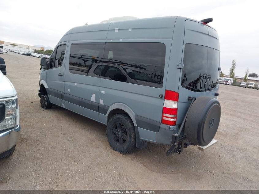 2016 Mercedes-benz Sprinter VIN WDZFE7CD9GP182737 IAAI salvage auction — LEFT FRONT, Salvage (California), sold $7,500 on 2026-08-05 (photo 3)