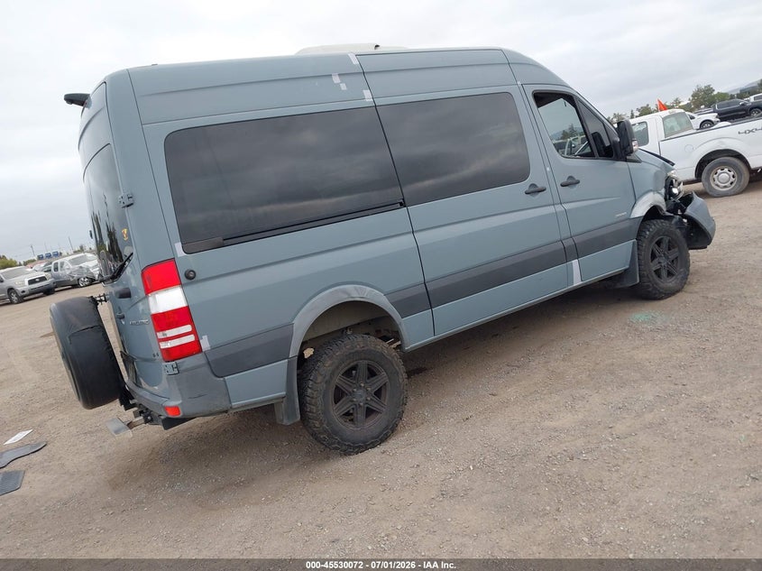 2016 Mercedes-benz Sprinter VIN WDZFE7CD9GP182737 IAAI salvage auction — LEFT FRONT, Salvage (California), sold $7,500 on 2026-08-05 (photo 4)