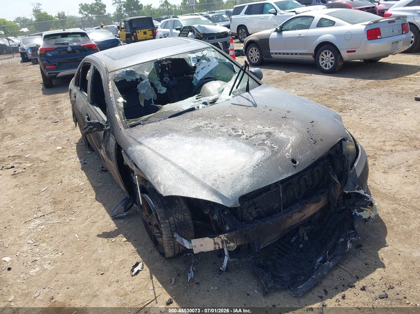 2011 Mercedes-benz C class VIN WDDGF8BB3BR176149 IAAI salvage auction — TOTAL BURN, Bill Of Sale Destruction Only - Salvage (Ohio), sold $100 on 2026-07-23 (photo 6)