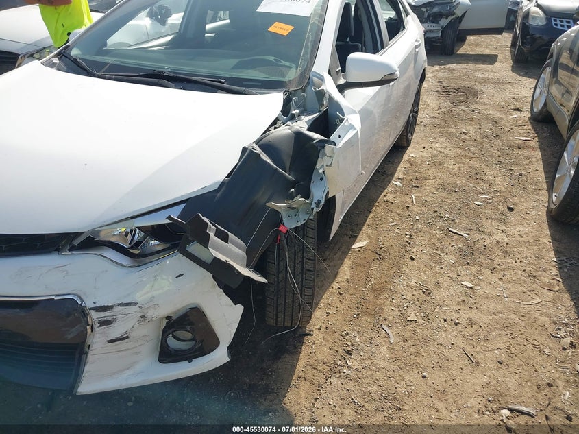 2016 Toyota Corolla VIN 5YFBURHE4GP533809 IAAI salvage auction — LEFT FRONT, Salvage (Ohio), sold $2,250 on 2026-07-23 (photo 6)