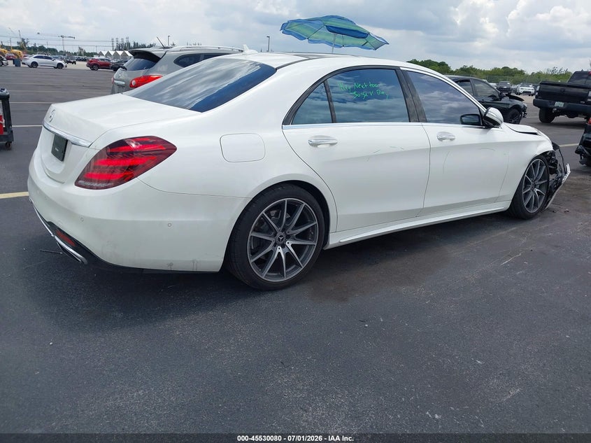 2018 Mercedes-benz VIN WDDUG6GB0JA350897 IAAI salvage auction — RIGHT FRONT, Rebuildable (Florida), sold $25 on 2026-07-29 (photo 4)