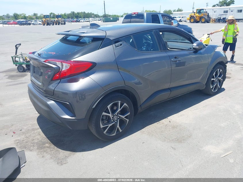 2019 Toyota C-hr VIN NMTKHMBX6KR092734 IAAI salvage auction — FRONT END, Salvage Title, sold $4,350 on 2026-07-29 (photo 4)