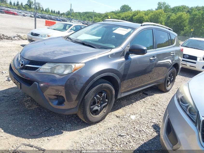 2013 Toyota Rav 4 VIN 2T3ZFREV1DW009743 IAAI salvage auction — NORMAL WEAR, Clear (Illinois), sold $4,525 on 2026-08-01 (photo 2)