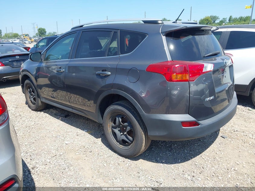 2013 Toyota Rav 4 VIN 2T3ZFREV1DW009743 IAAI salvage auction — NORMAL WEAR, Clear (Illinois), sold $4,525 on 2026-08-01 (photo 3)