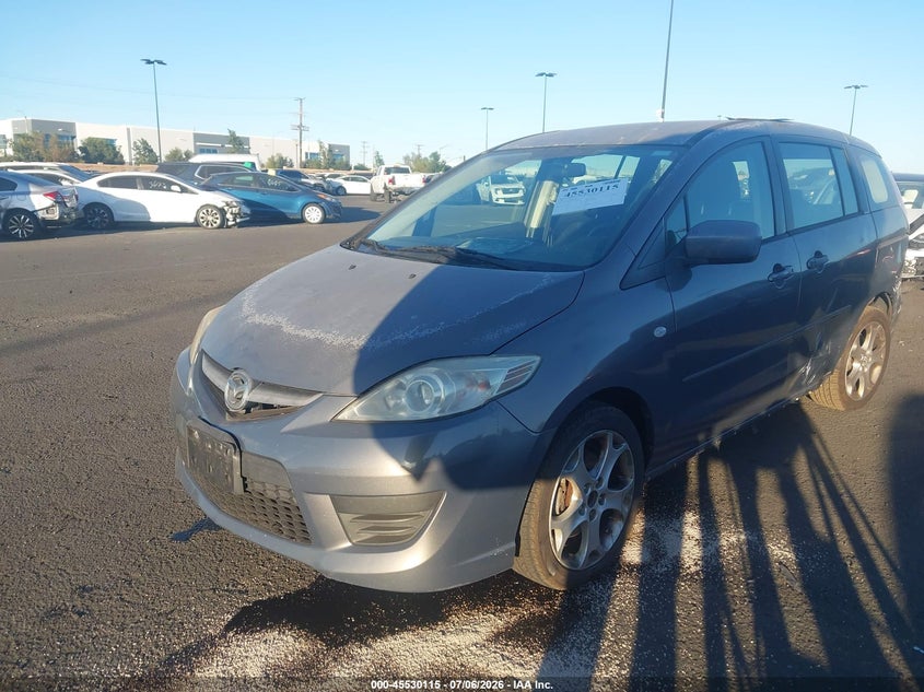 2009 Mazda 5 VIN JM1CR29L290358550 IAAI salvage auction — LEFT SIDE, Salvage Certificate (California), sold $25 on 2026-07-24 (photo 2)