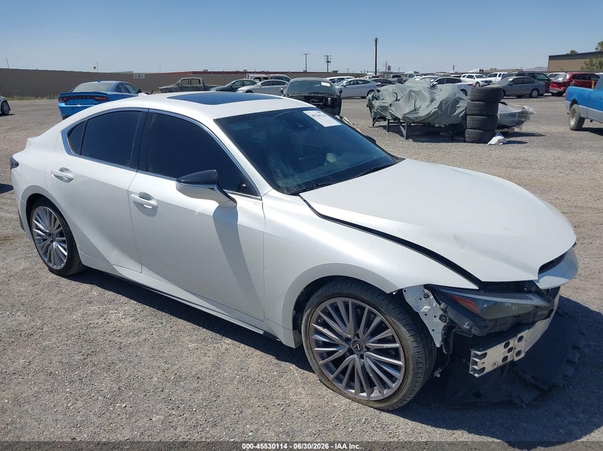 2022 Lexus Is VIN JTHDA1D25N5119574 — IAAI salvage auction photo