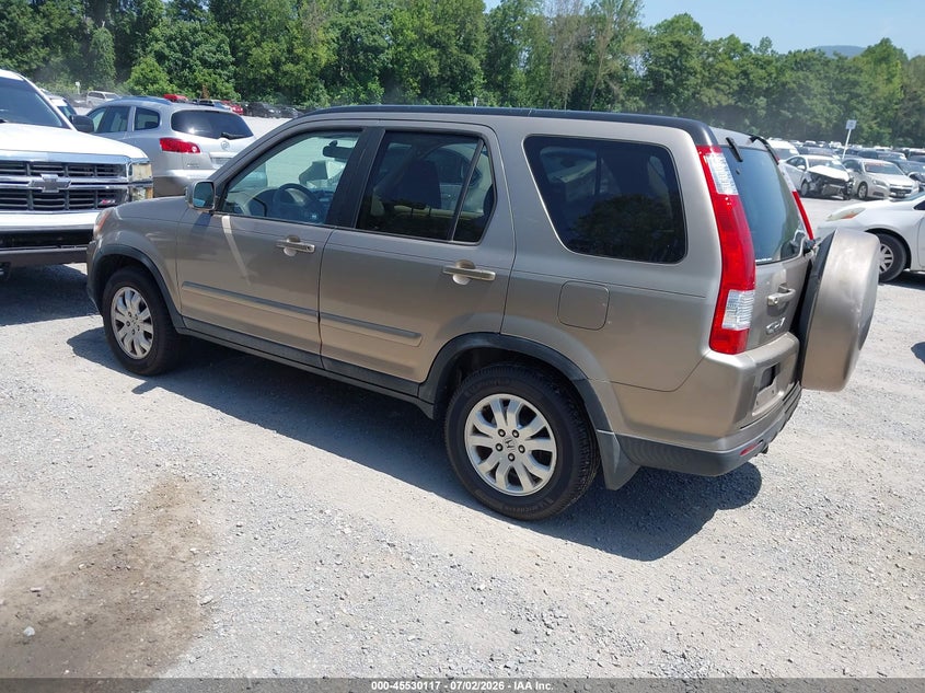 2005 Honda Cr-v VIN SHSRD78905U342072 IAAI salvage auction — NORMAL WEAR, Clear (Virginia), sold $1,200 on 2026-07-07 (photo 3)
