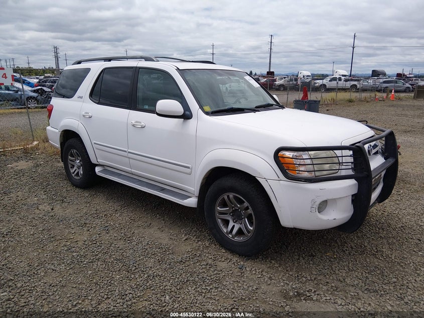 2005 Toyota Sequoia VIN 5TDBT44A15S252290 IAAI salvage auction — NORMAL WEAR, Peddle Clear Public-Restricted (Oregon), sold $400 on 2026-07-29 (photo 1)