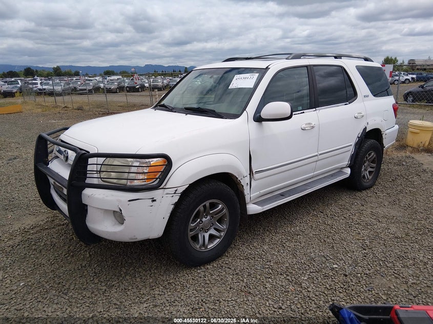 2005 Toyota Sequoia VIN 5TDBT44A15S252290 IAAI salvage auction — NORMAL WEAR, Peddle Clear Public-Restricted (Oregon), sold $400 on 2026-07-29 (photo 2)