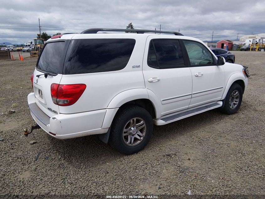 2005 Toyota Sequoia VIN 5TDBT44A15S252290 IAAI salvage auction — NORMAL WEAR, Peddle Clear Public-Restricted (Oregon), sold $400 on 2026-07-29 (photo 4)
