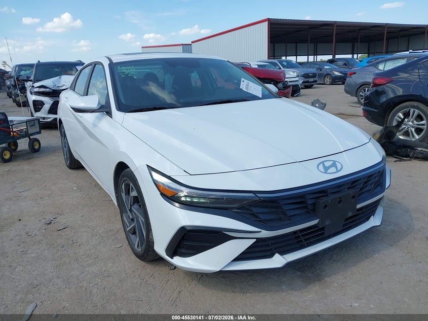 2025 Hyundai Elantra VIN KMHLS4DG4SU860884 — IAAI salvage auction photo