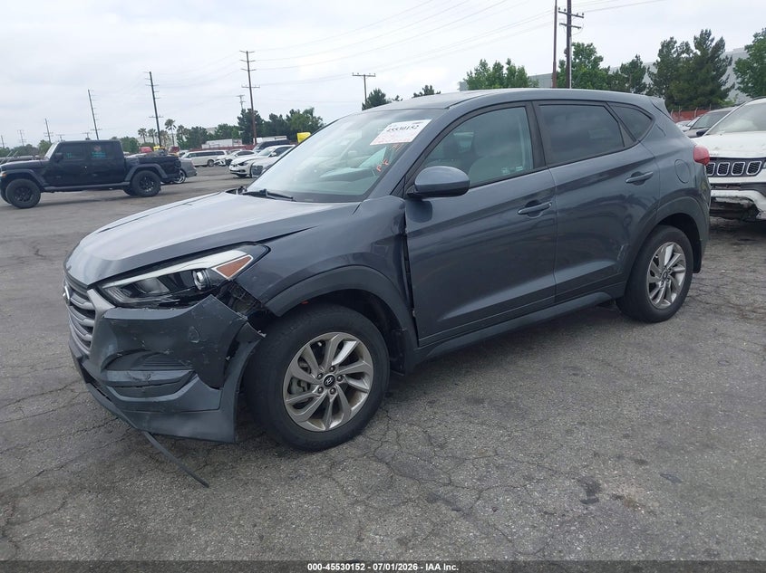 2018 Hyundai Tucson VIN KM8J23A4XJU700292 IAAI salvage auction — FRONT END, Salvage (California), sold $3,050 on 2026-07-09 (photo 2)